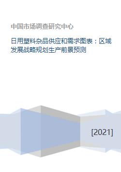 日用塑料雜品供應(yīng)和需求圖表 區(qū)域發(fā)展戰(zhàn)略規(guī)劃生產(chǎn)前景預(yù)測